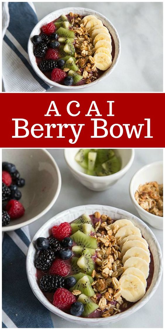 Acai and Mixed Berry Bowl