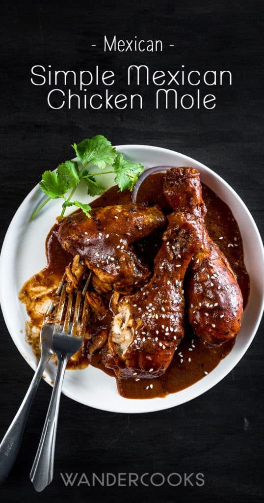 Chocolate and Chili Chicken Mole