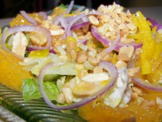 Peanut-Crusted Cassava Salad
