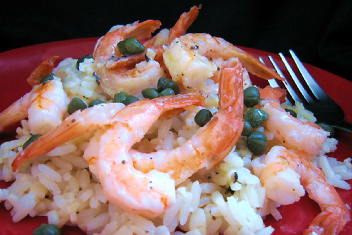 Sautéed Shrimp with Lemon and Garlic