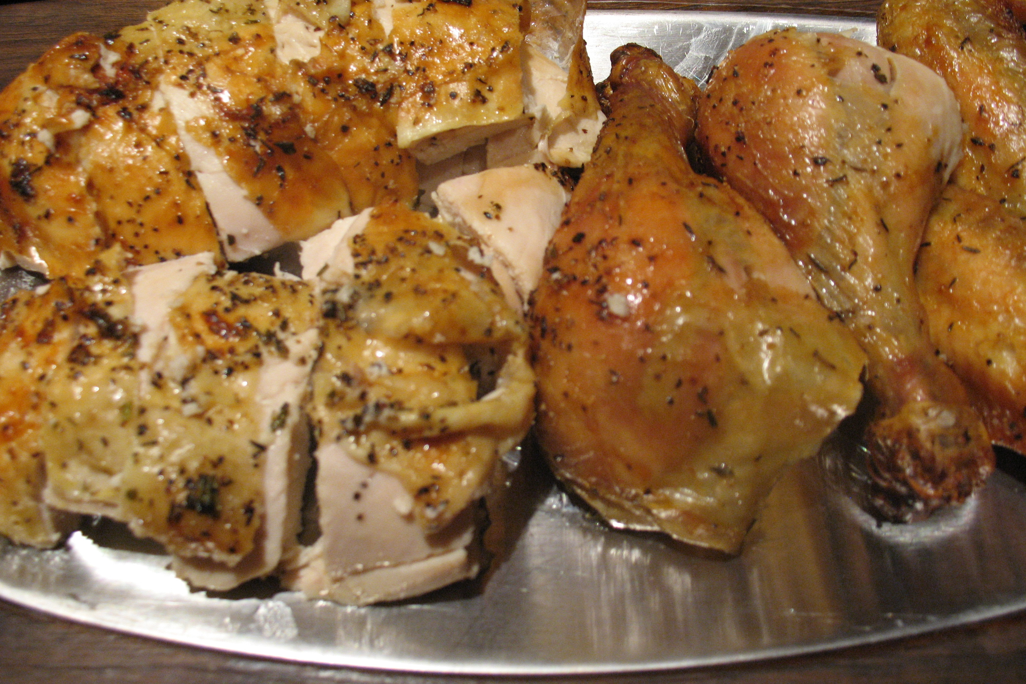 Dill-Roasted Chicken with Root Vegetables