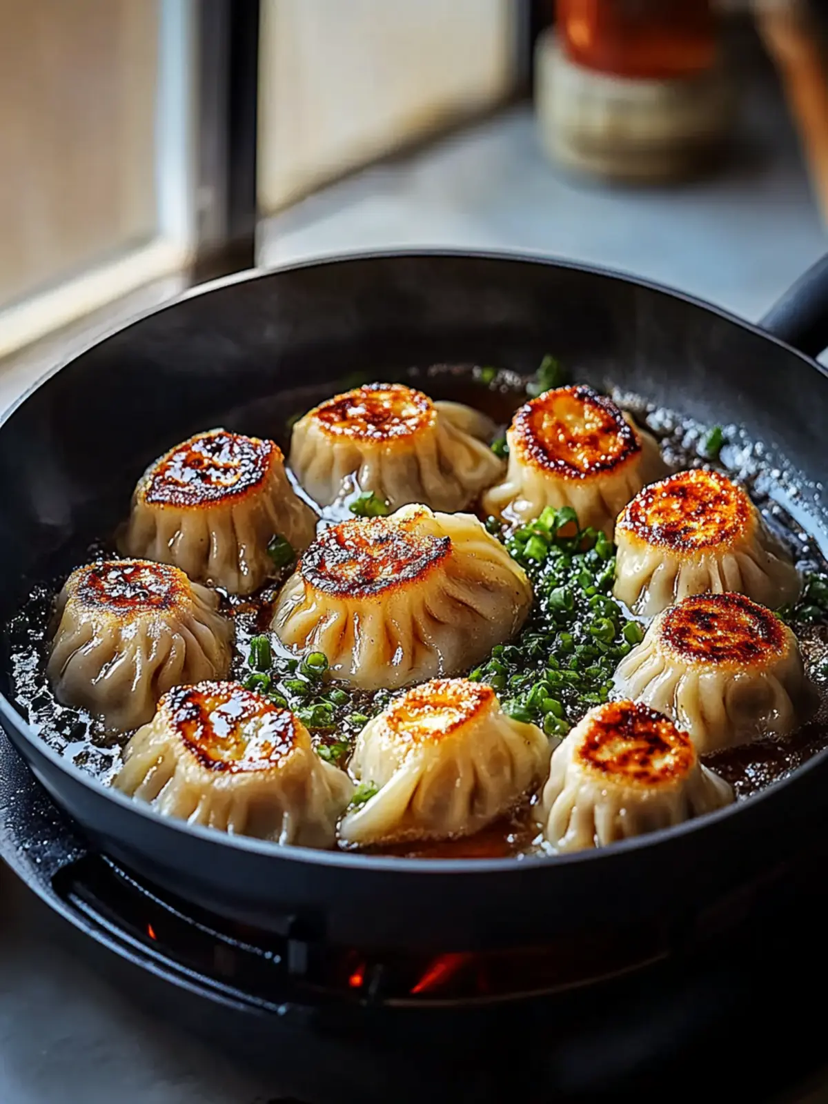 Crispy Fried Lentil Dumplings with Tamarind Chutney