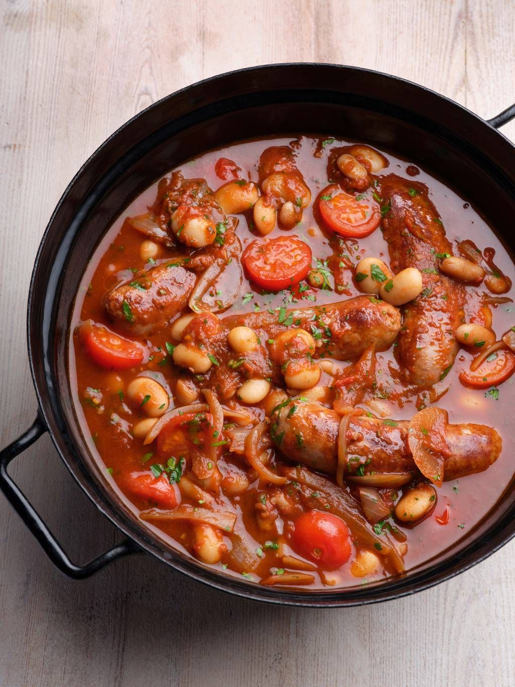 Heritage Bean and Sausage Stew