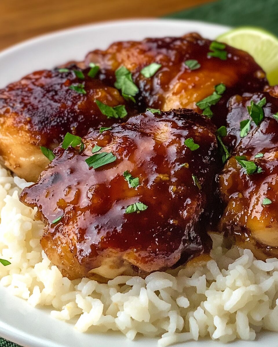 Slow-Cooker Chicken Thighs with Garlic and Thyme
