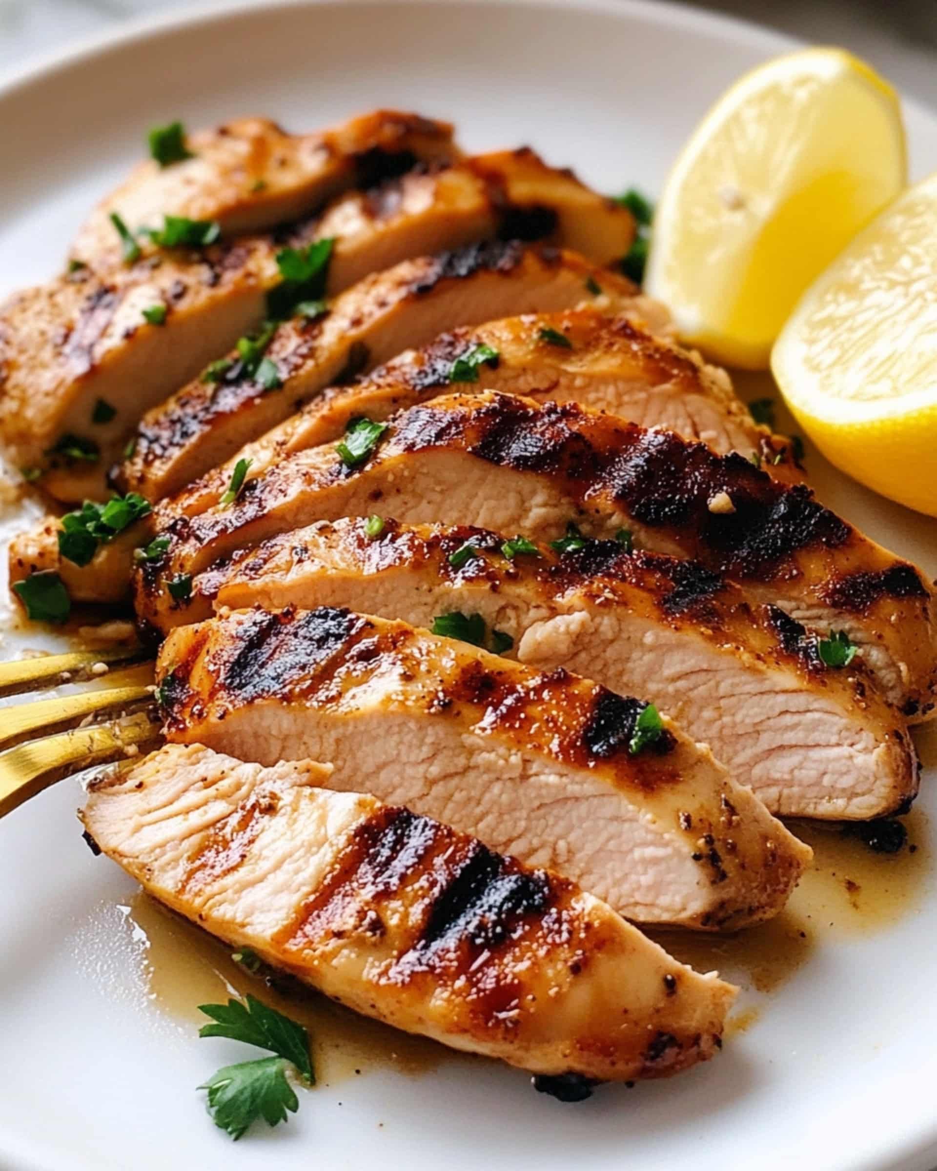 Pan-Seared Chicken Breast with Garlic and Butter