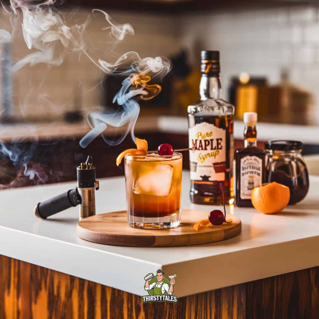 Smoky Maple Old Fashioned