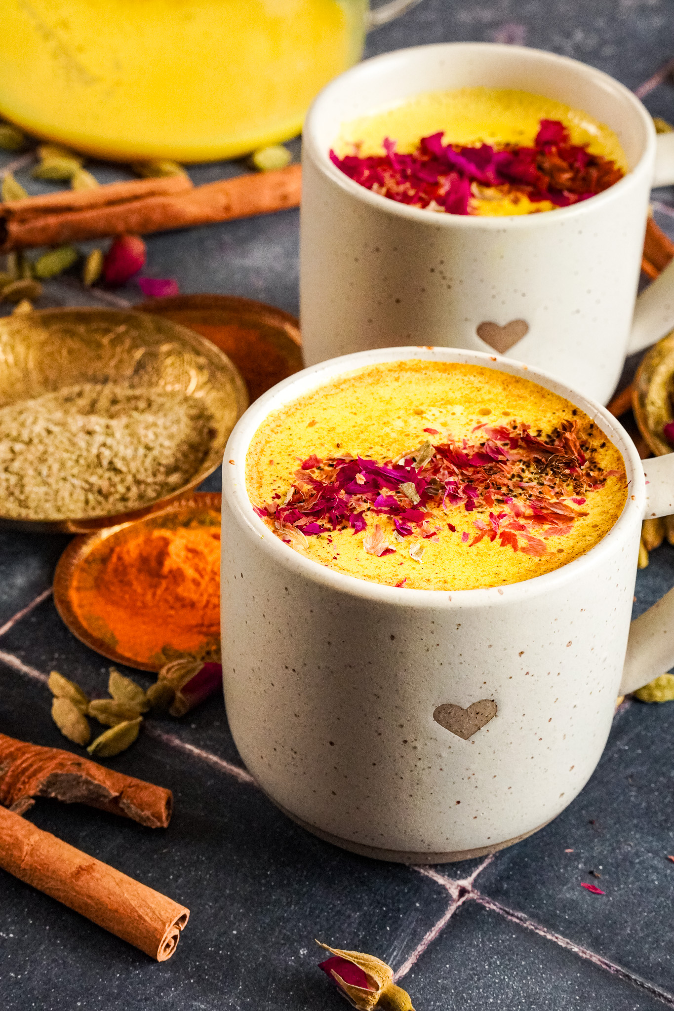 Ginger-Turmeric Golden Milk Latte
