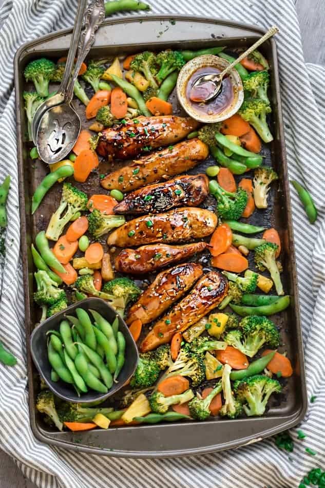 One-Pan Teriyaki Chicken and Vegetables
