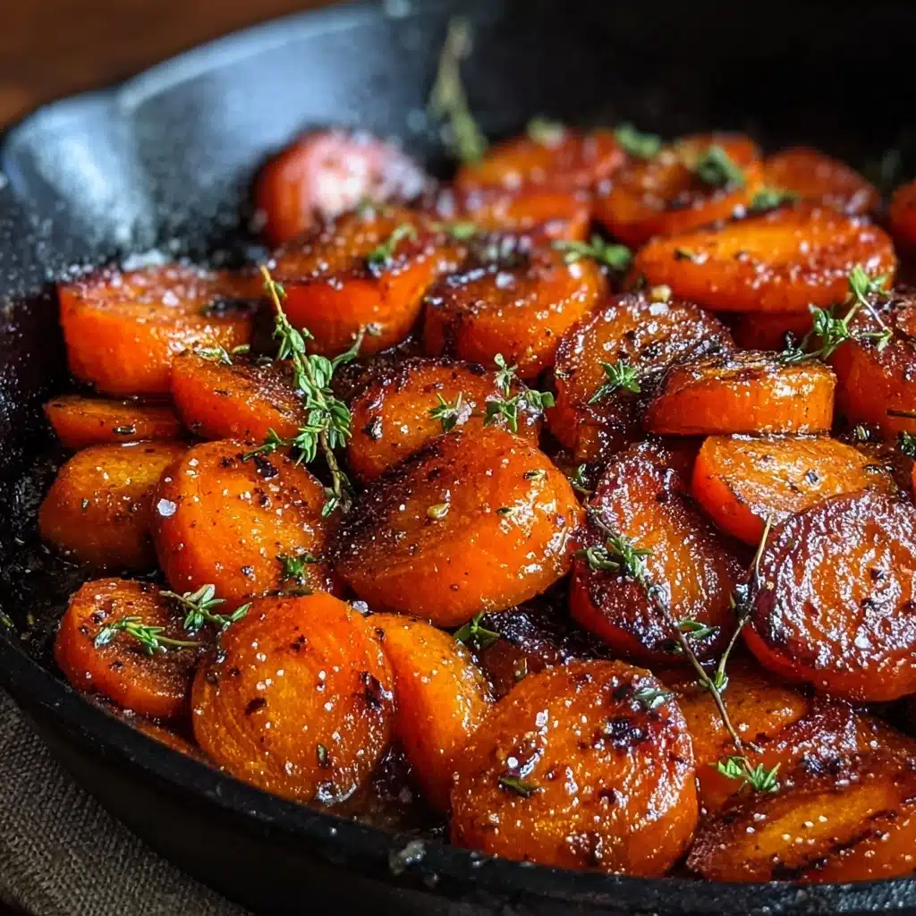 Maple-Glazed Carrots with Thyme