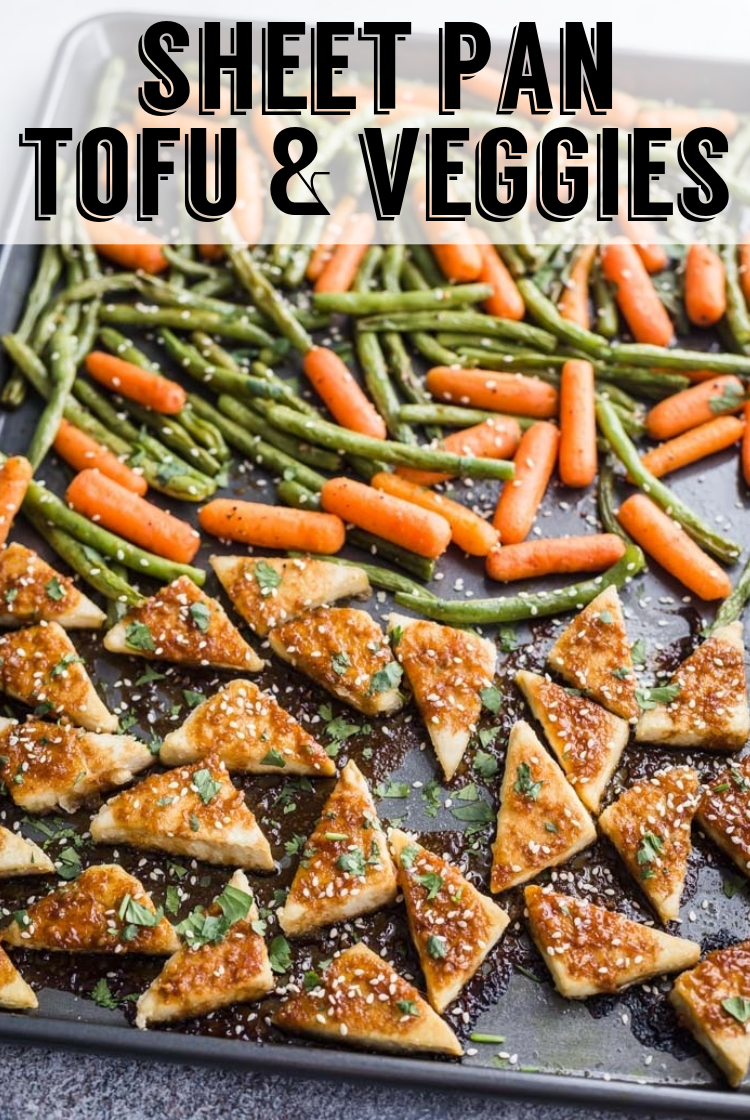Sheet Pan Smoky Tomato & White Bean Tofu