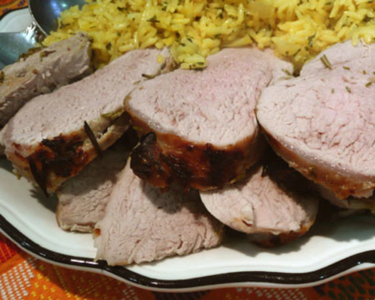 Rosemary-Glazed Pork Tenderloin with Roasted Root Vegetables