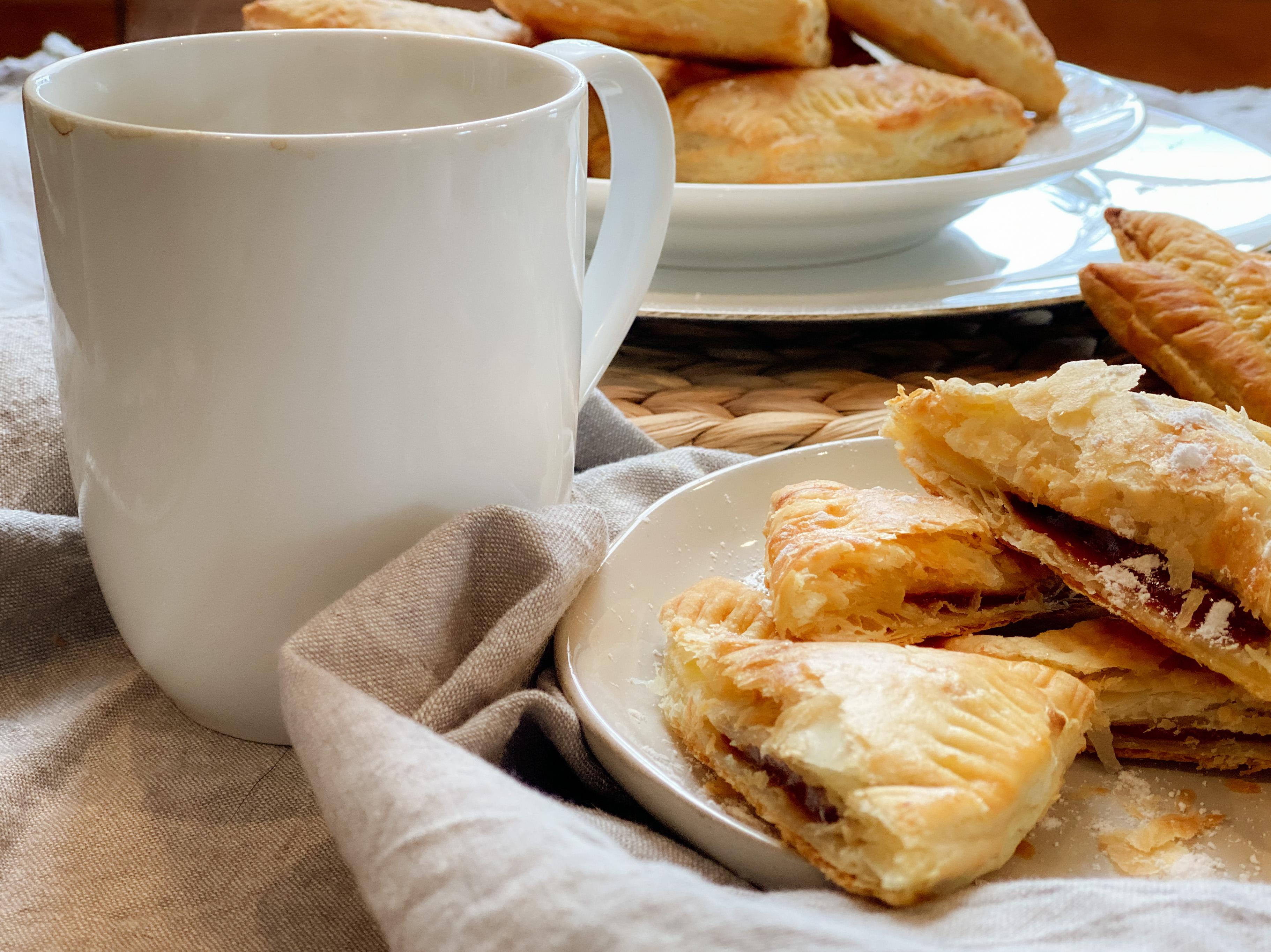 Vegetable Pastelitos with Guava and Cheese
