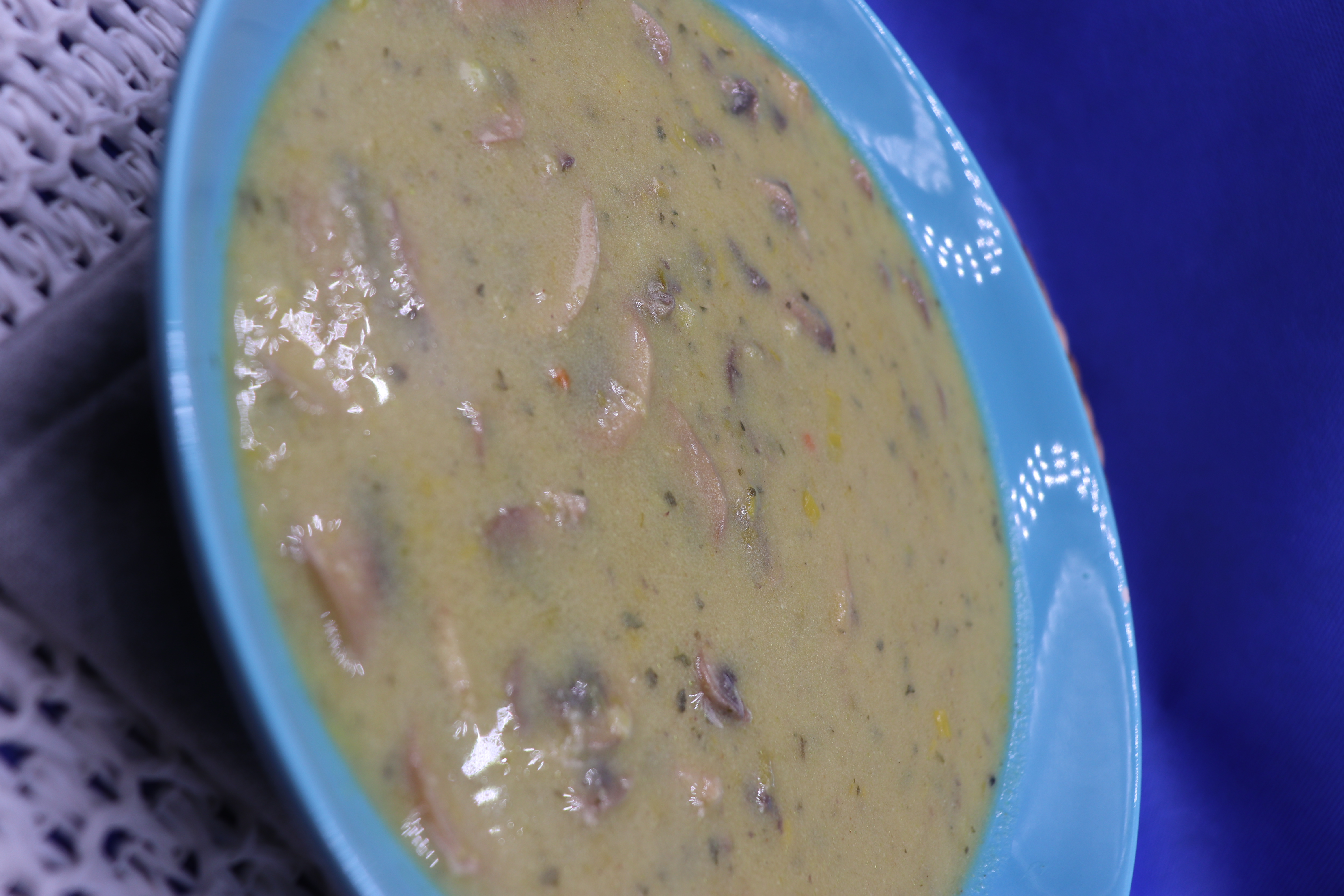 Mushroom Coconut Soup with Thyme