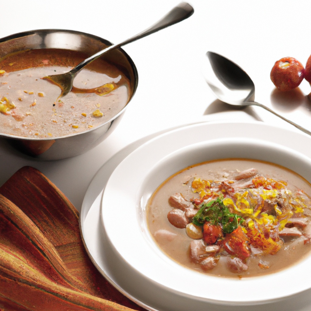 Pinto Bean Soup with Corn and Smoked Paprika