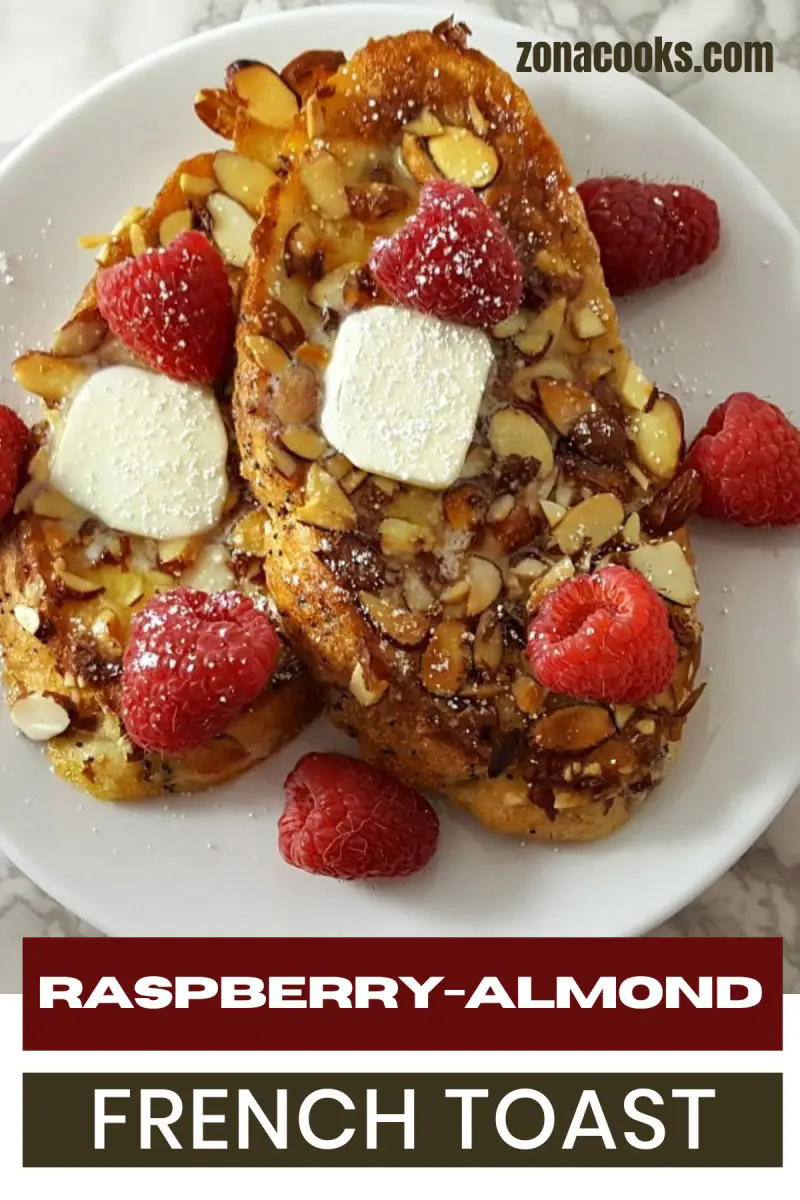 Almond Flour French Toast with Raspberries
