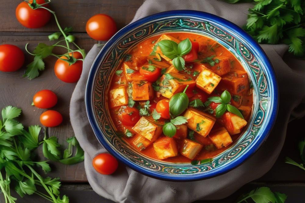 Spiced Kashmiri Paneer in Tomato Curry