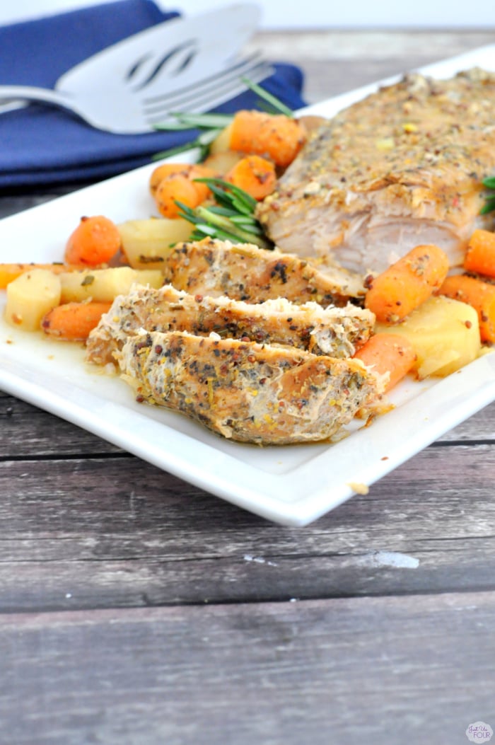 Honey-Soy Glazed Pork Tenderloin with Roasted Root Vegetables