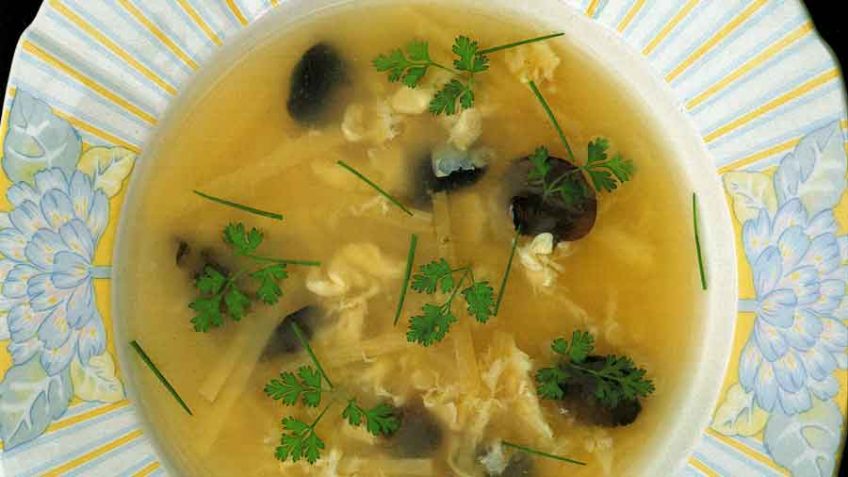 Vietnamese Bamboo Shoot Soup with Herbed Pork