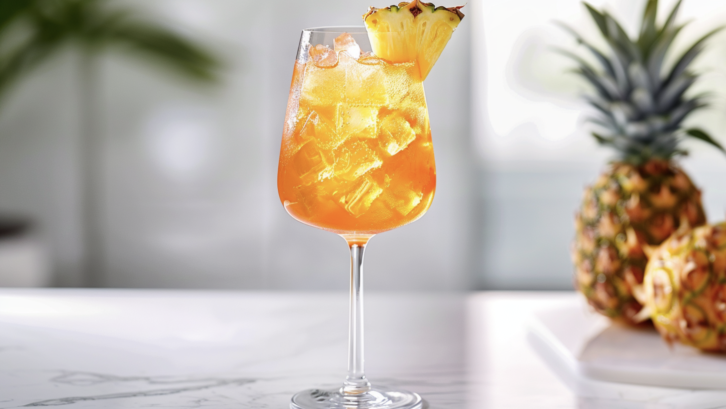 Pineapple Aperol Sparkler
