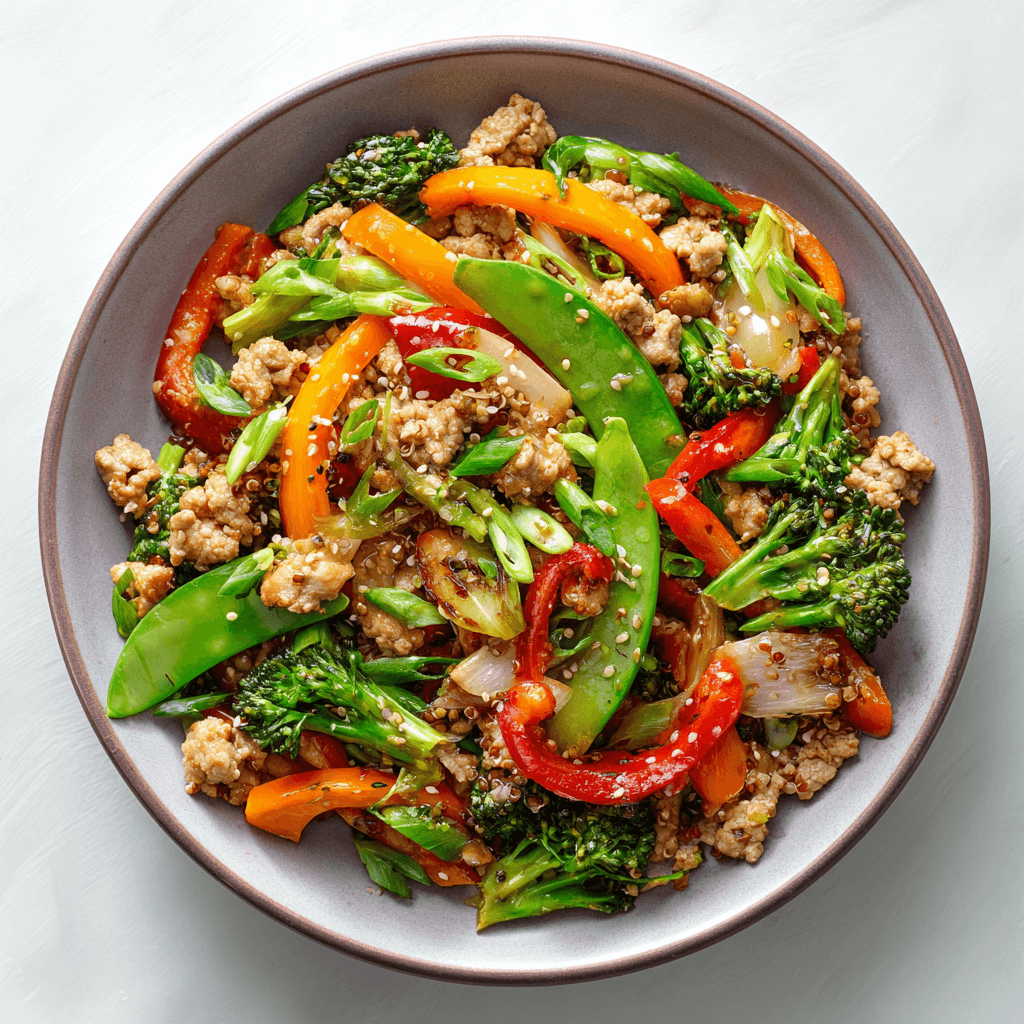One-Pan Turkey and Vegetable Stir-Fry