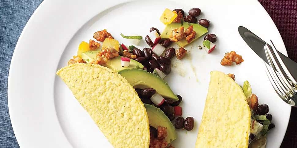 Slow Cooker Chorizo and Black Bean Tacos with Fresh Salsa