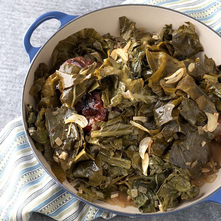 Smoky Pork and Collard Greens Stew