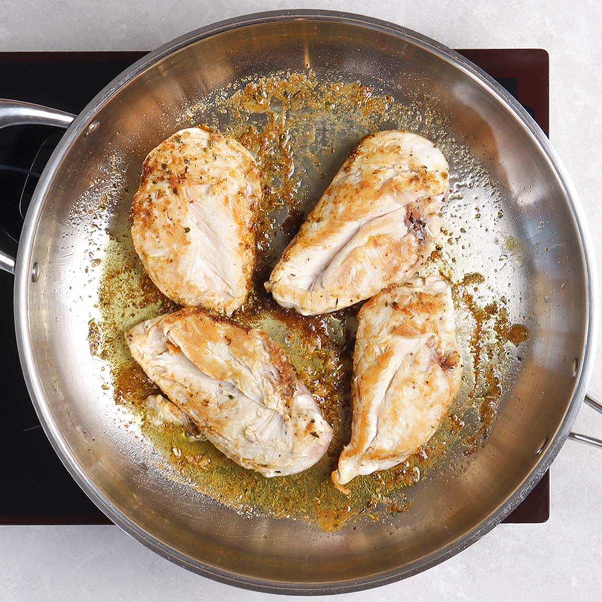 Pan-Seared Chicken with Dijon and Lemon Thyme