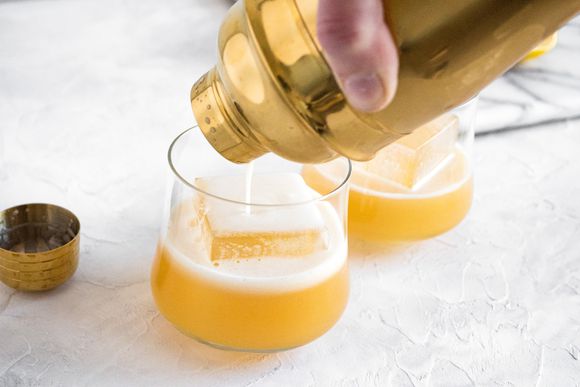 Amaretto Espresso Sour