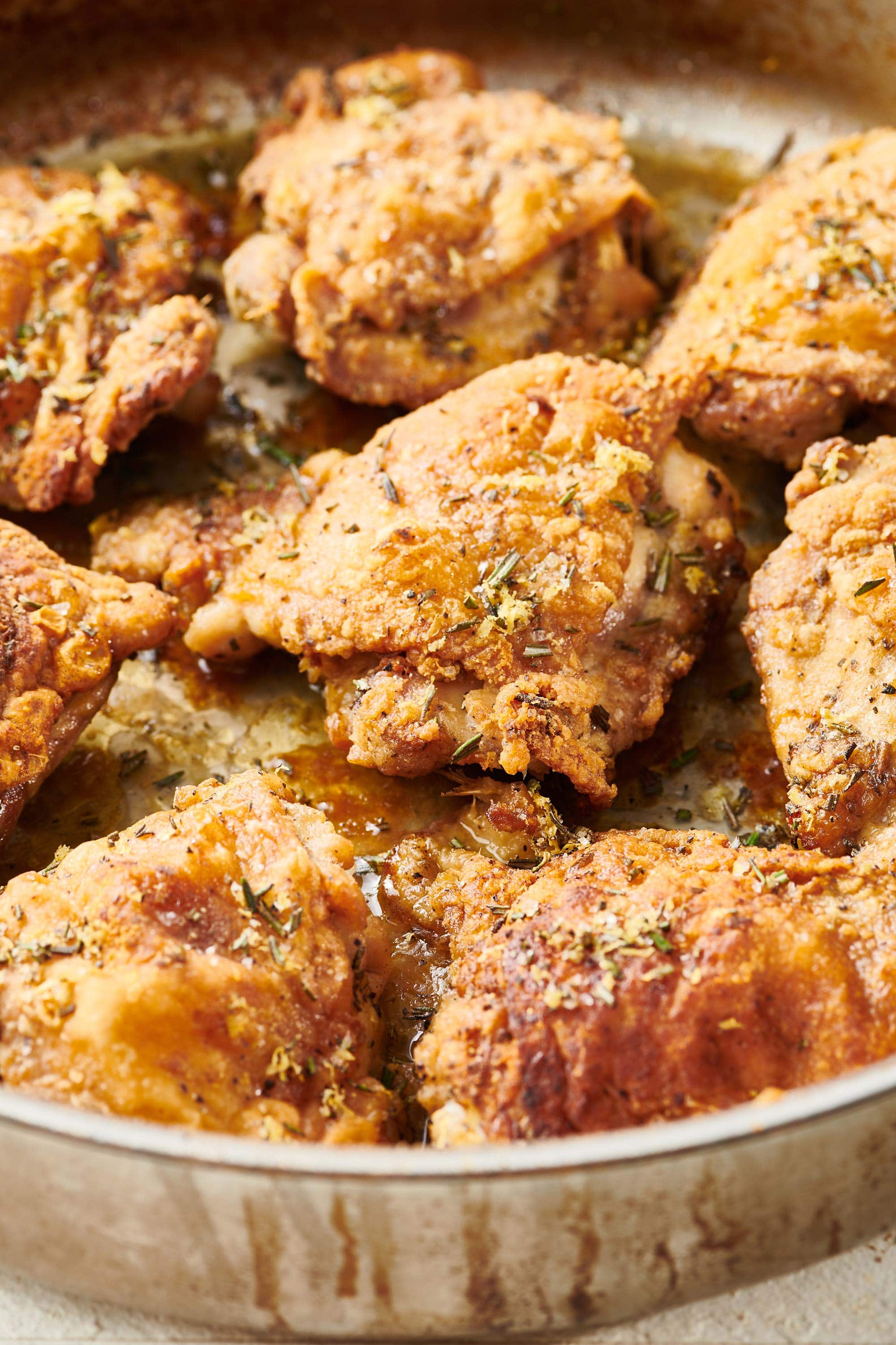 Honey-Rosemary Chicken Thighs