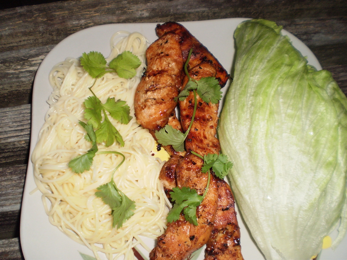 Vietnamese Grilled Pork with Japanese Ponzu Sauce