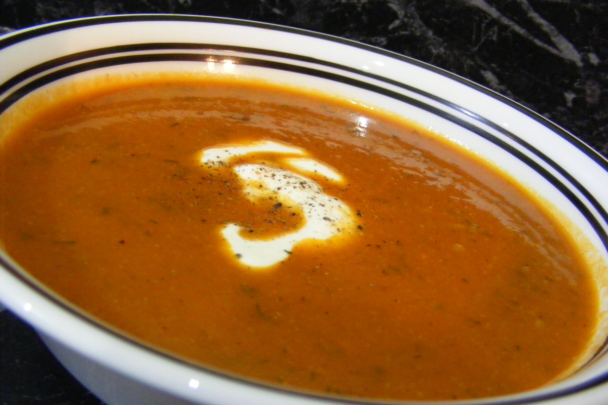 Tax Return Tomato Soup