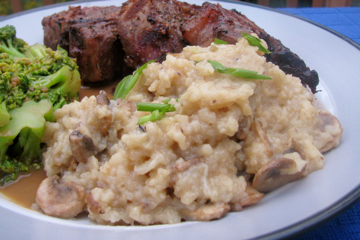 Impôt Mushroom Risotto