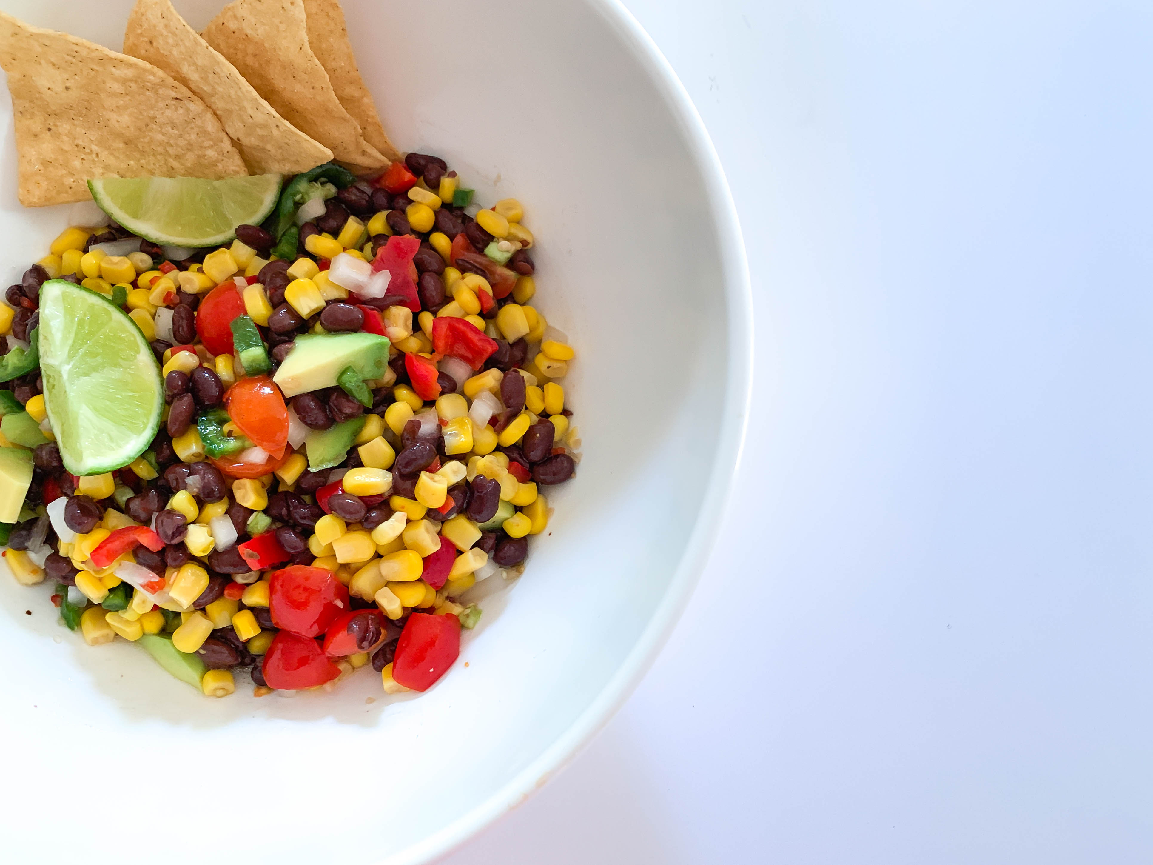 No-Cook Black Bean and Corn Salad