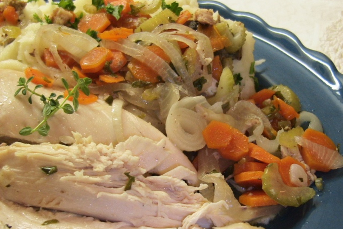 Slow-Simmered Herb Chicken with Root Vegetables