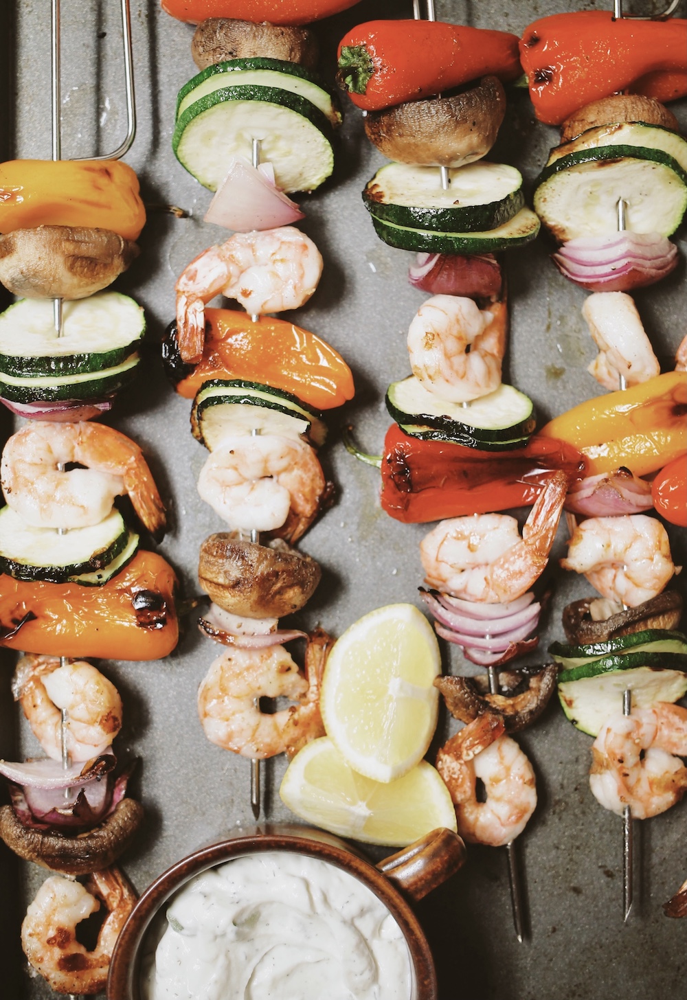 Crispy Light-Bodied Shrimp Skewers