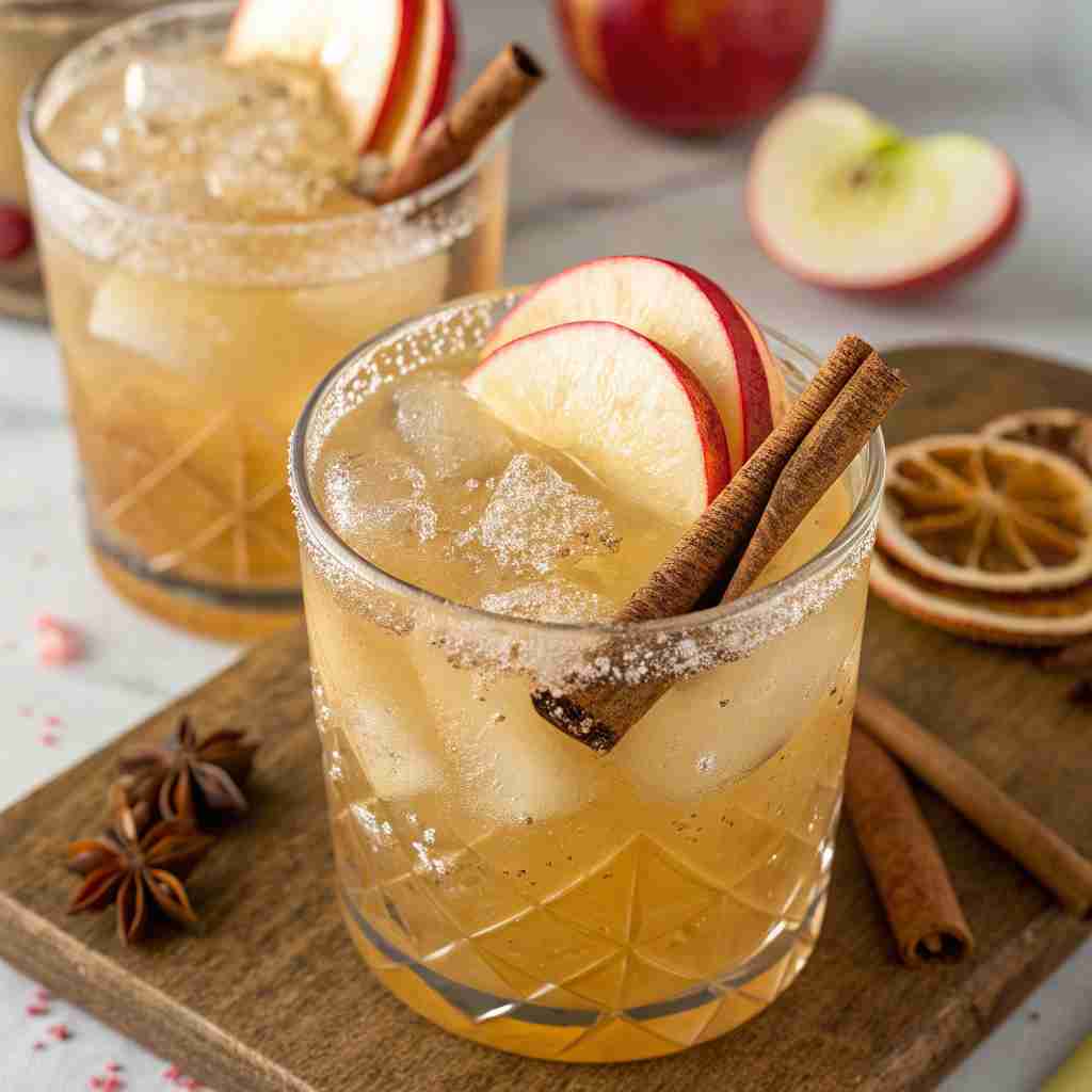 Spiced Gin-Infused Apple Cider