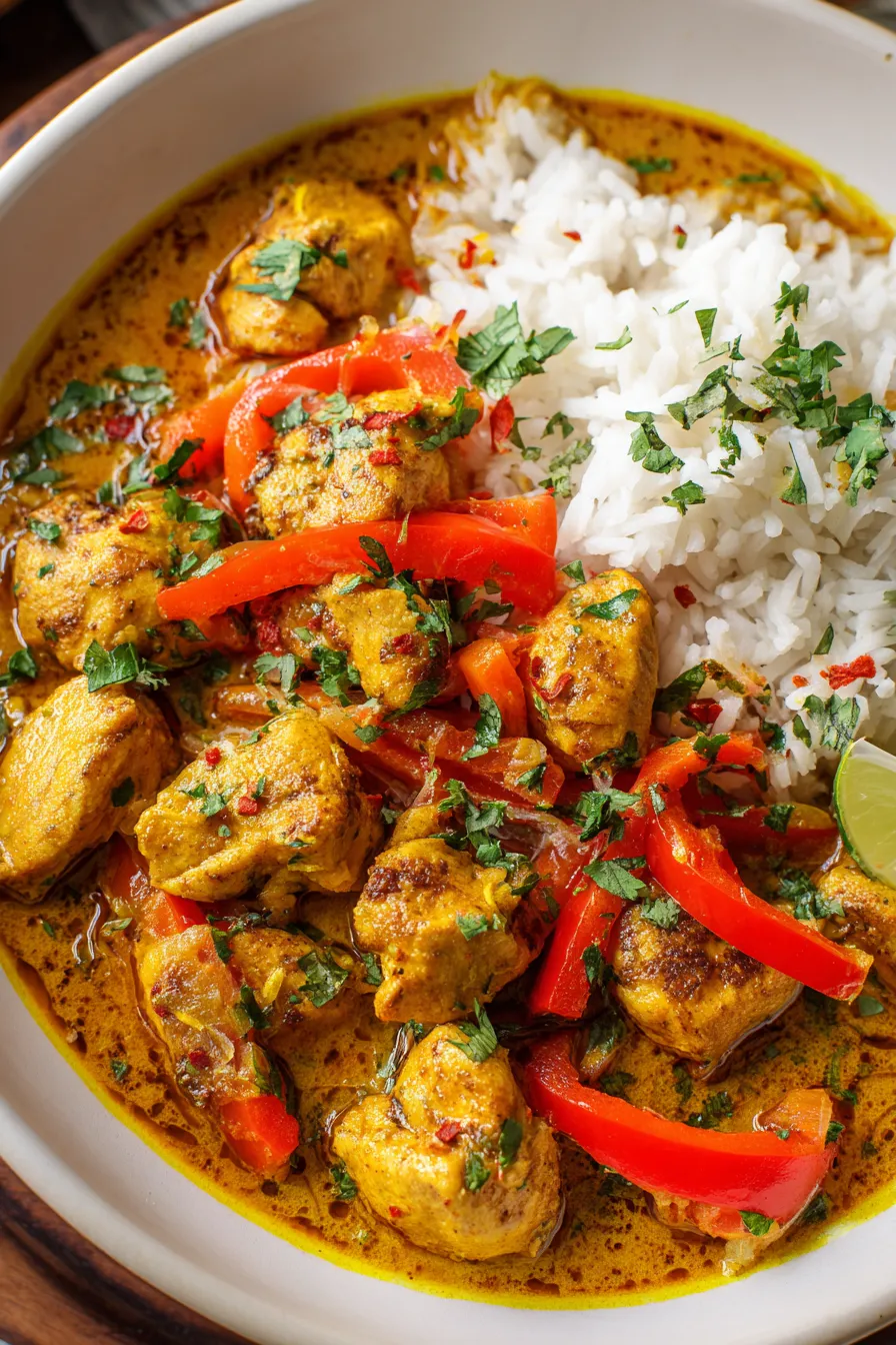 Shan Coconut Chicken Curry