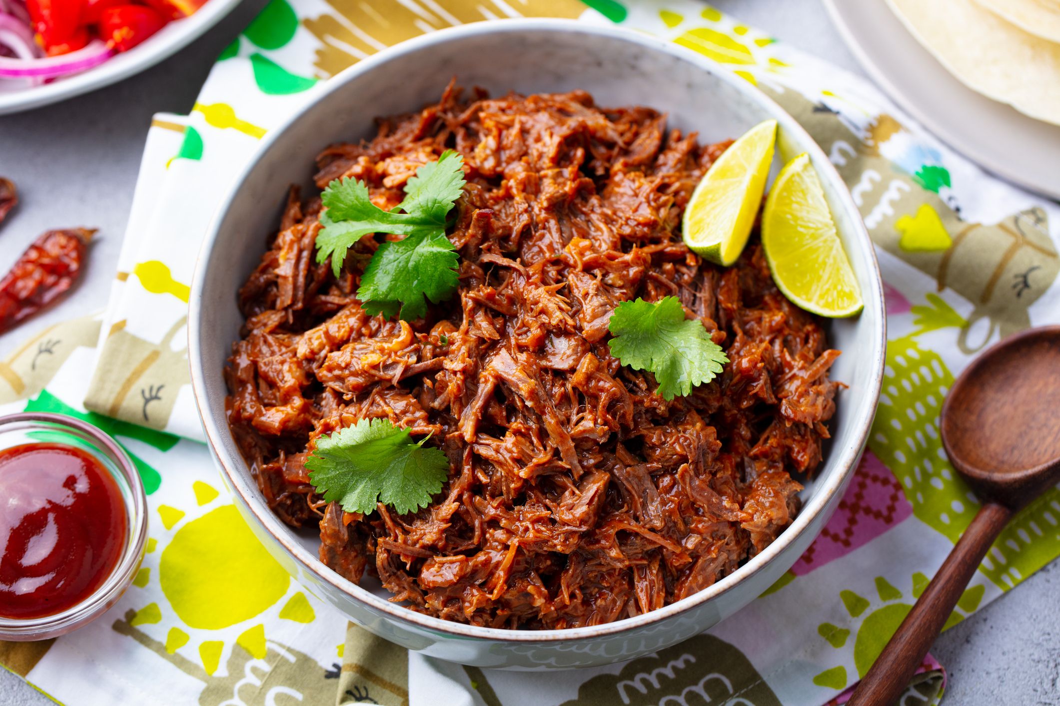 Slow-Cooked Beef Brisket with Chipotle and Cumin