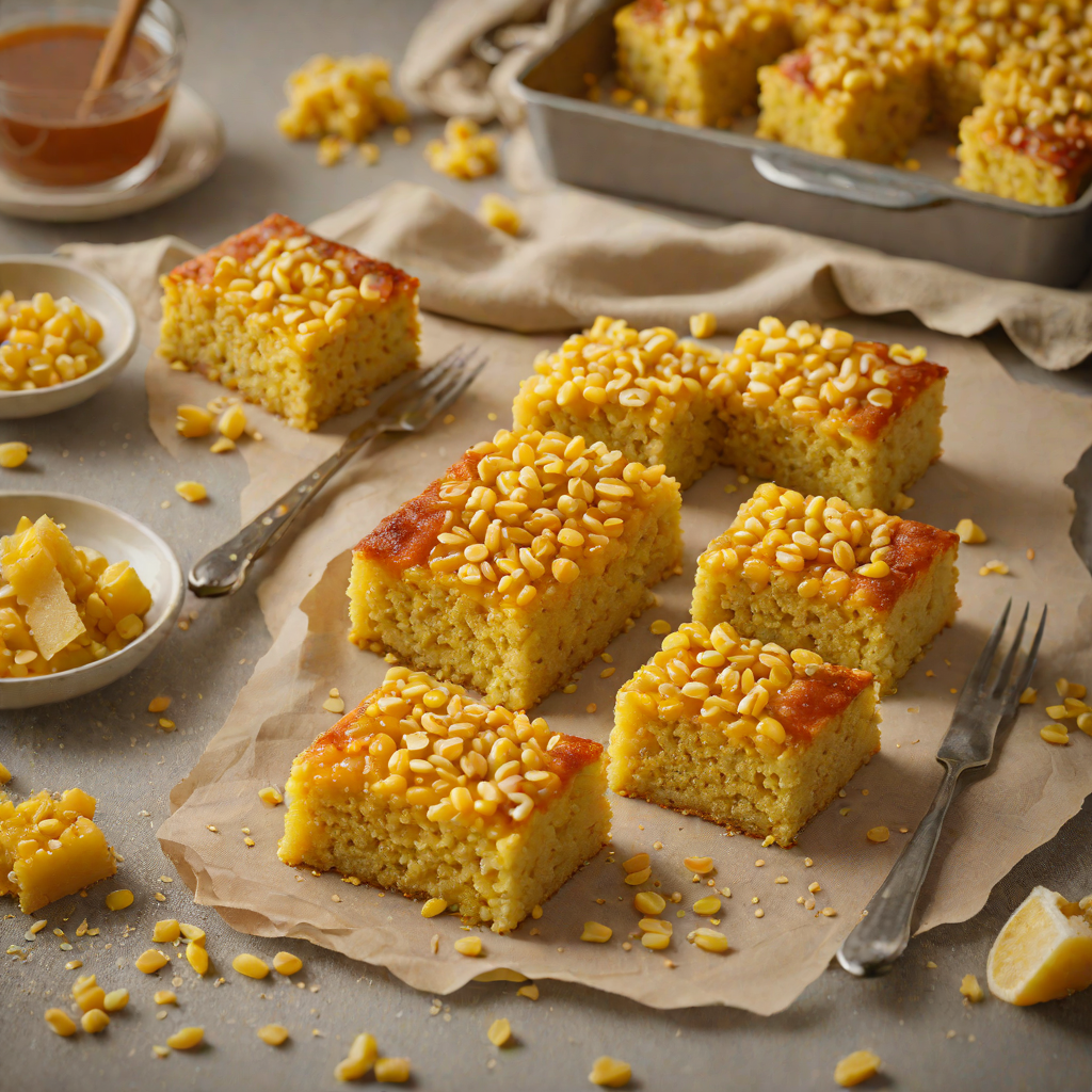 Honey-Buttered Cornbread with Corn Kernels