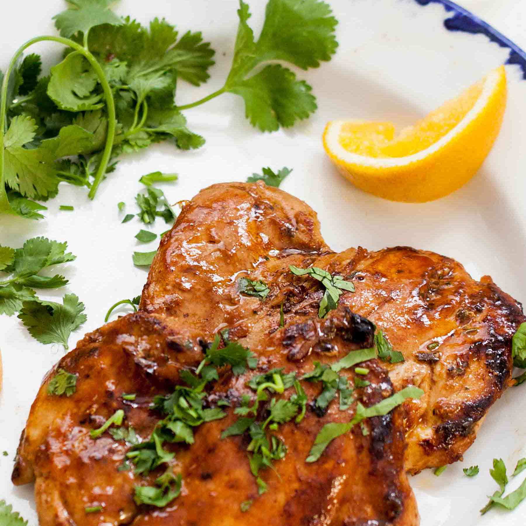 Achiote-Marinated Chicken with Sour Orange Salsa
