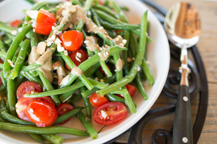 Heirloom Bean Salad with Lemon Vinaigrette