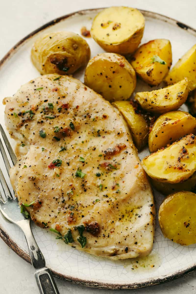 Herbed Chicken and Potato Bake