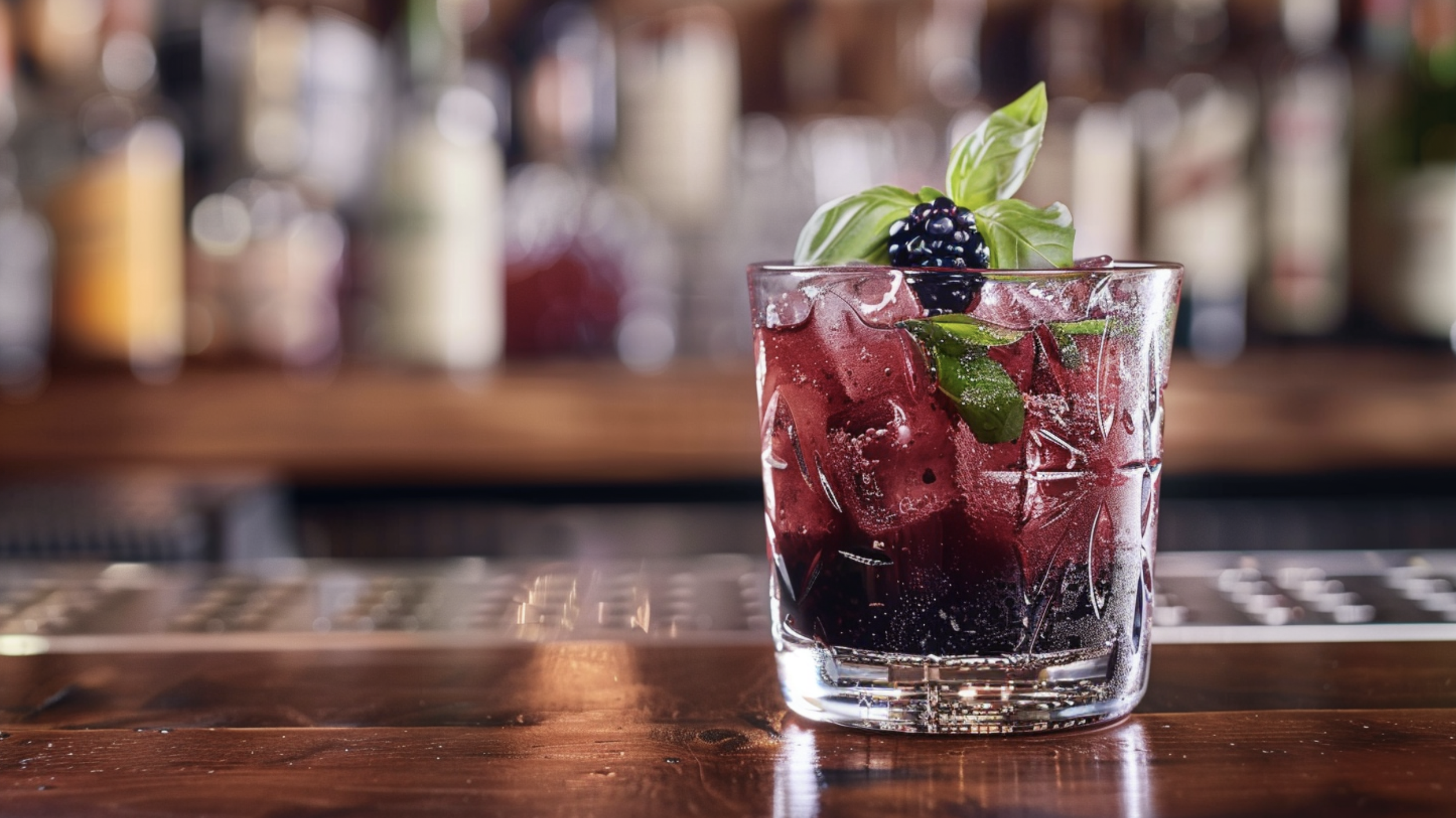 Bourbon Basil Smash
