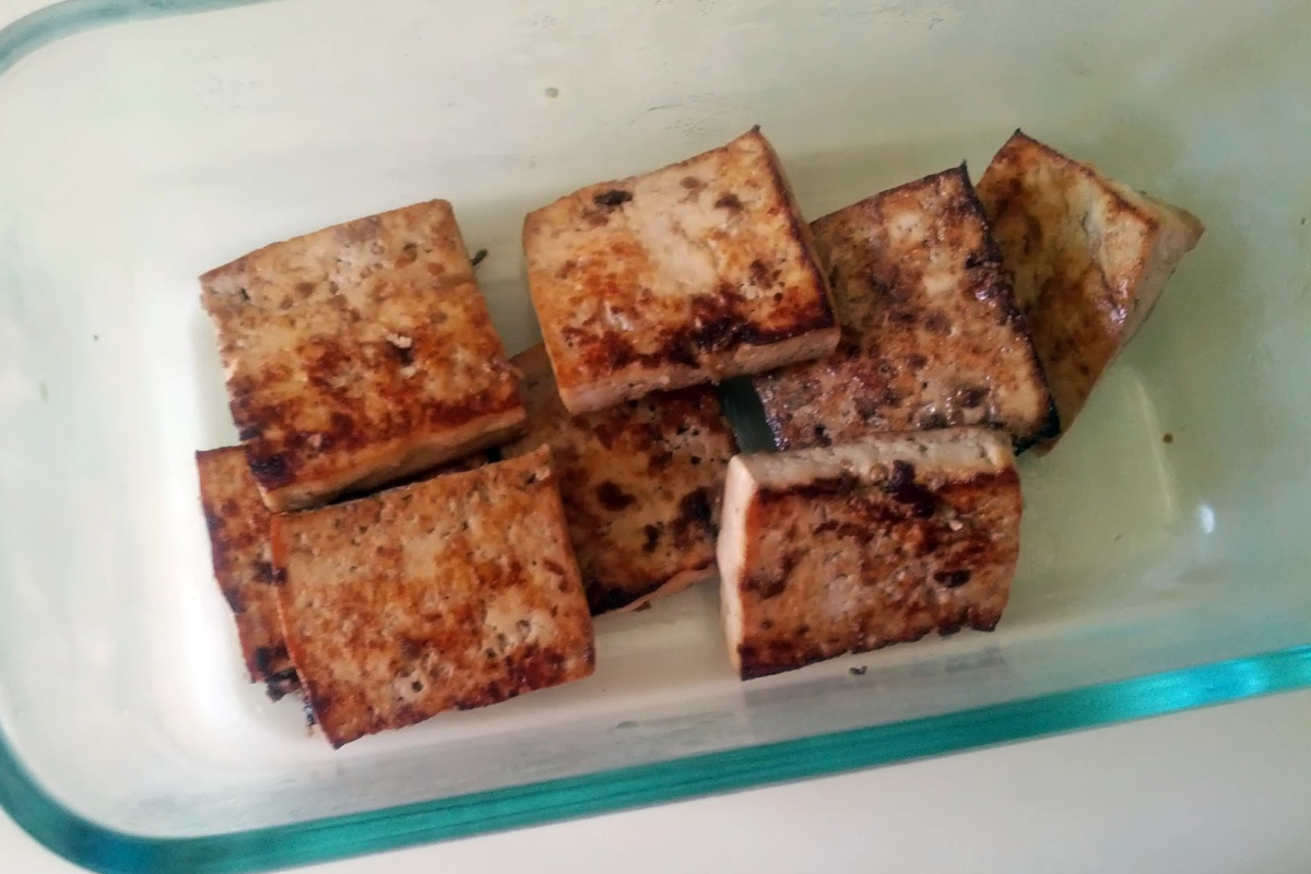Pan-Seared Tofu with Teriyaki Glaze