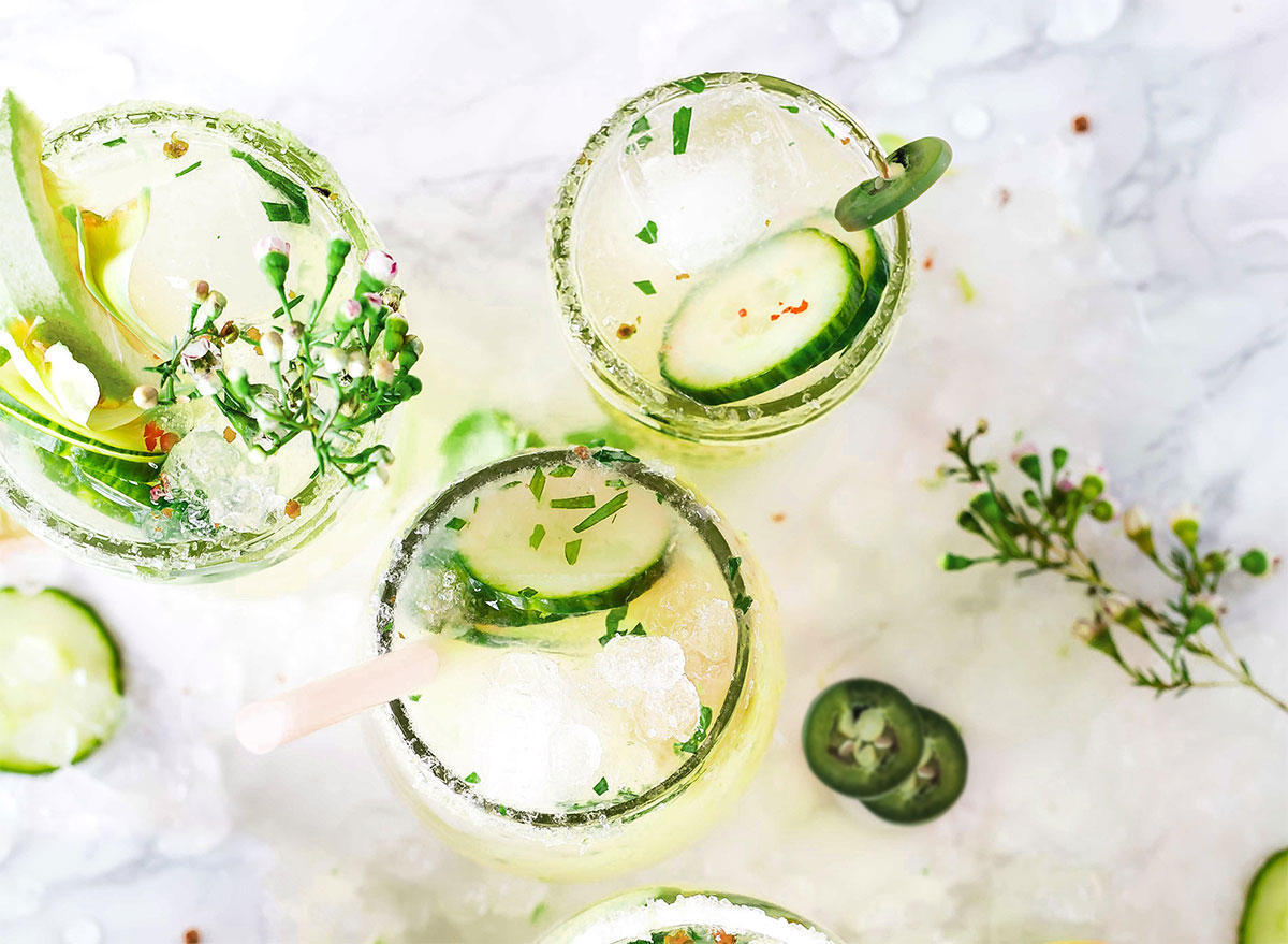 Smoked Lime Margarita