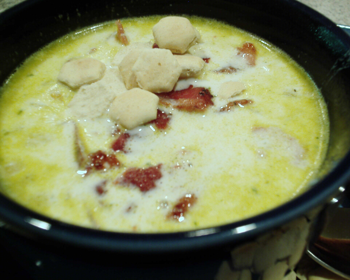 Charleston Oyster Stew with Corn and Smoked Paprika