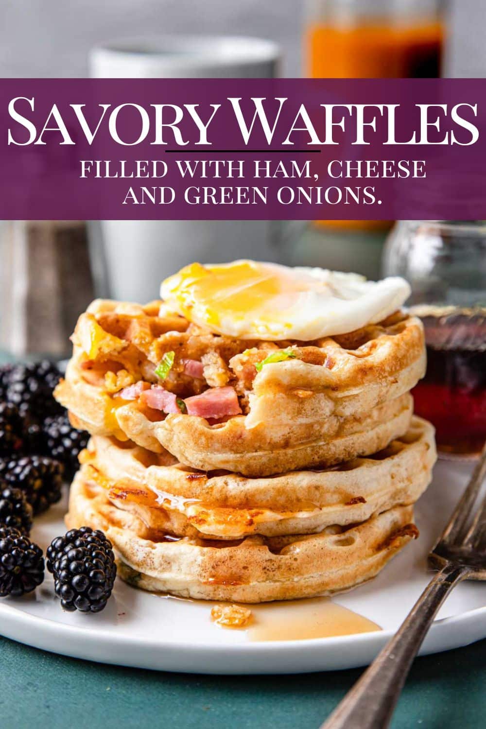 Savory Egg and Cheese Waffle