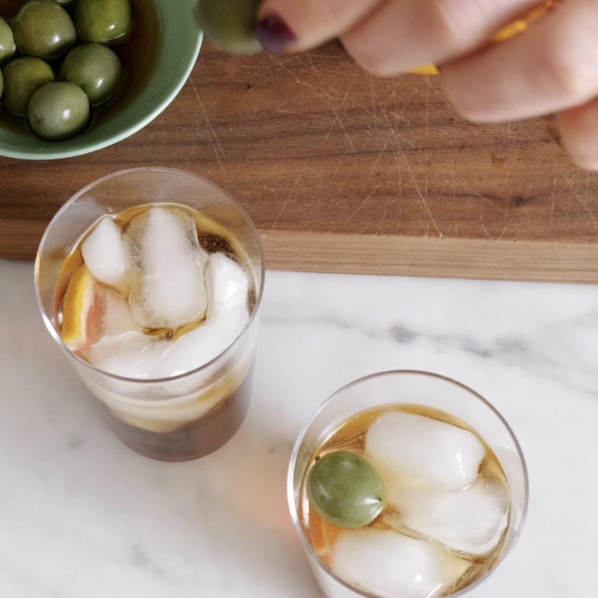 Lemon-Vermouth Spritz