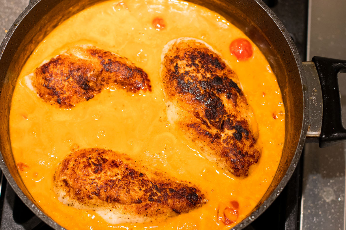 Sun-Dried Tomato and Basil Chicken