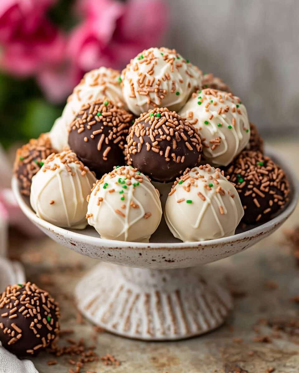 Amaretto Chocolate Truffles